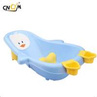 Taizhou Cute penguin Good quality bathtub plastic baby kids bath tub